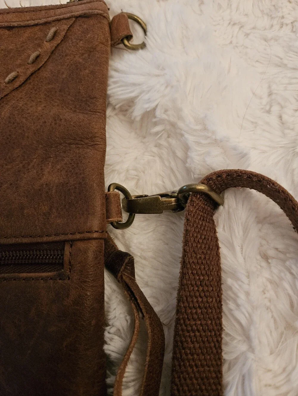 Lucky Brand✨️Fold-Over Bag